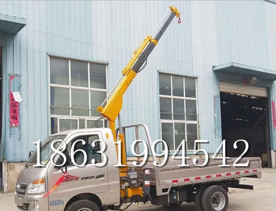 竹溪县随车吊机出租2吨移动2吨随车吊机油压随车吊遥控升降机